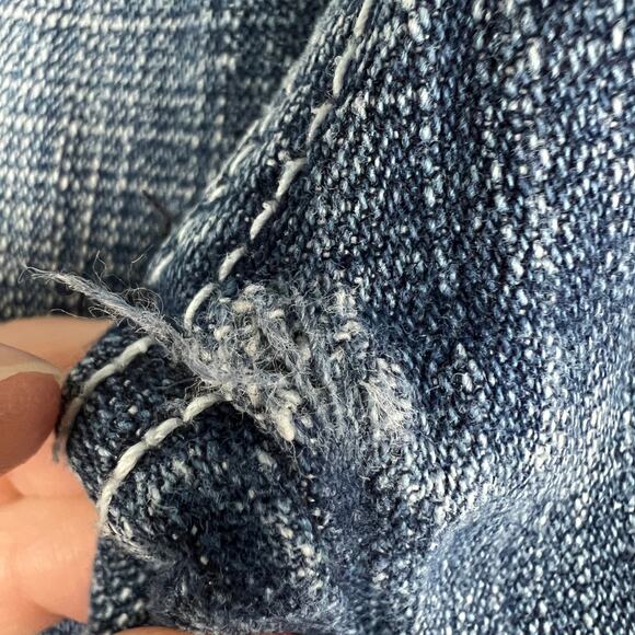 Dark Wash SouthPole Wide Leg Denim Jeans Size 10 South Pole Child 3180 - Picture 8 of 9